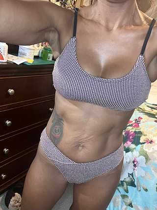 CUPSHE：Mineral Wash ヒップスター ビキニ セット Rib Mineral Wash Scoop Neck Top & Hipster Bikini Set