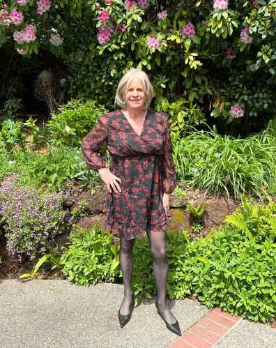 【美品/size1】Acka all sheer flower dress all sheer flower dress