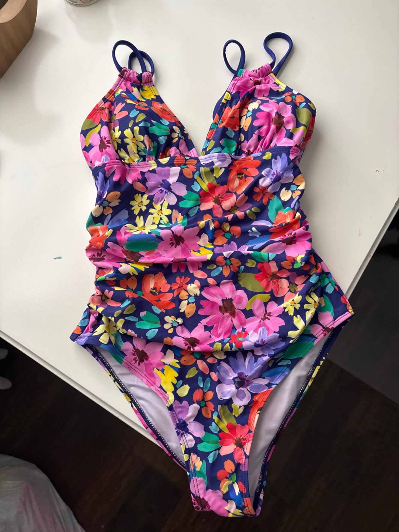 CUPSHE * Petal Party Floral One-Piece Swimsuit ワンピース CUPSHE * Petal Party Floral One-Piece Swimsuit ワンピース
