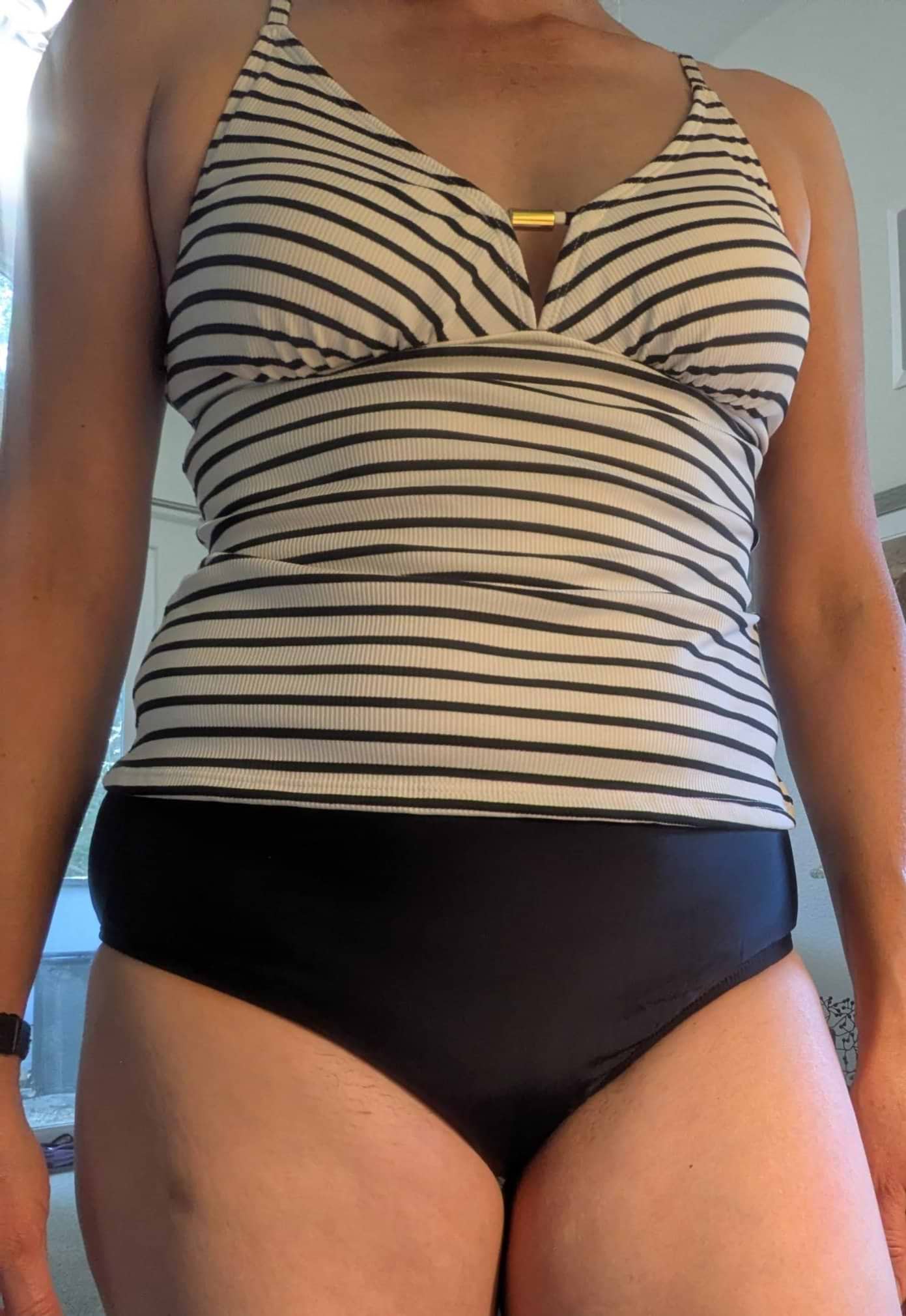 【CUPSHE】Poolside in Soho Striped タンキニ水着セット Poolside in Soho Striped Tankini Set
