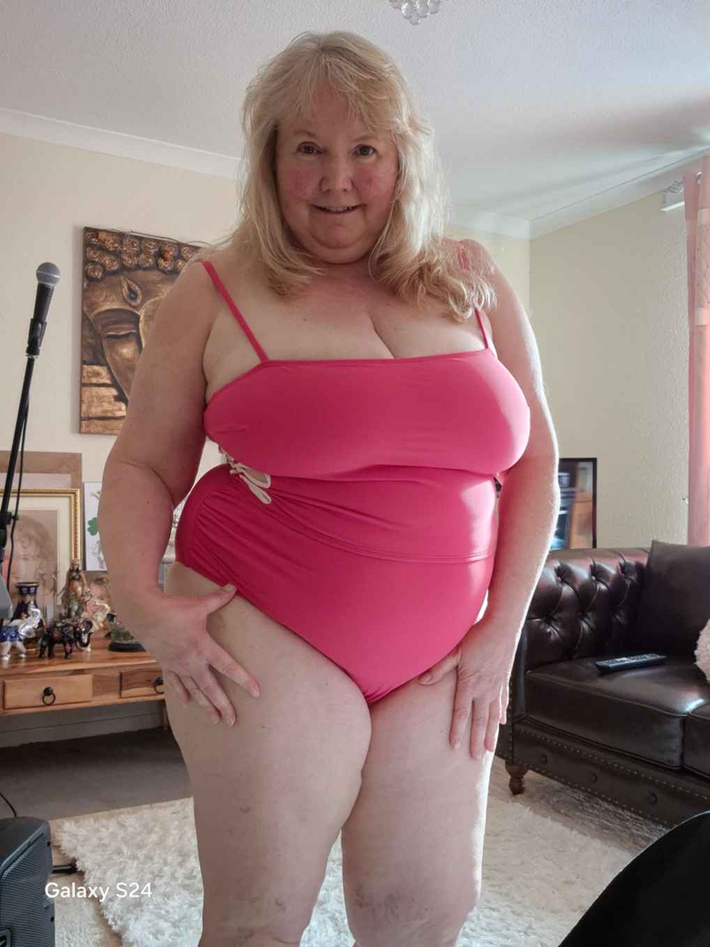 CUPSHE/Flirty Fuschia Pink タンキニ ビキニセット Flirty Fuschia Pink Tankini Set