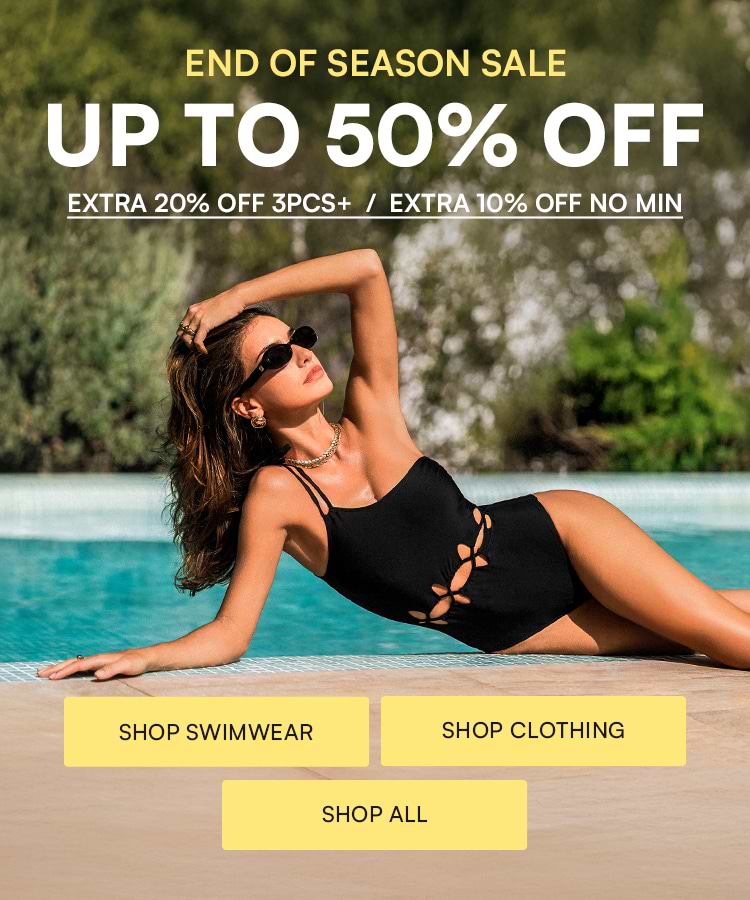CUPSHE 上品 白黒 ビキニセット ボタン バイカラー Cupshe Canada | Swimsuits, Dresses & Women's Clothing
