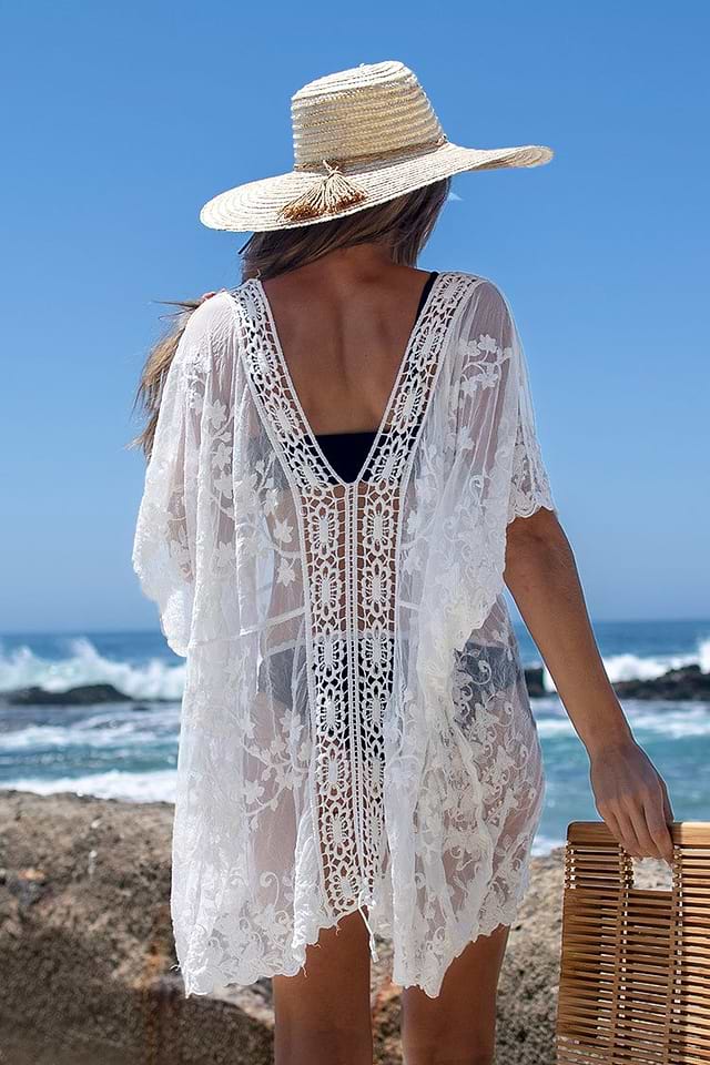 knee length dresses for ladies Women Swimsuit Cover Up Beach Coverup – Cha Cha Boutique main image 0