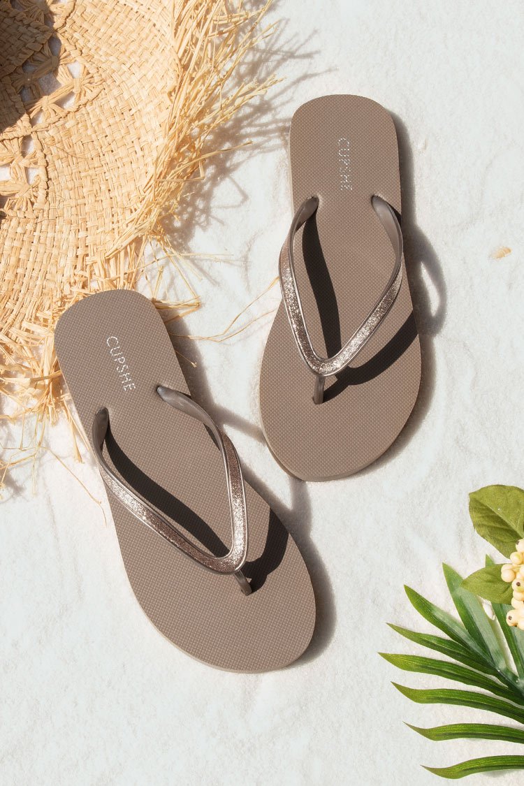 Desert Sand Minimalist Flip Flops