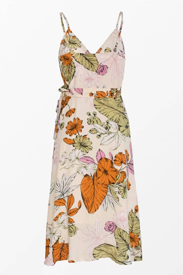 Sylvia Floral Wrap Dress
