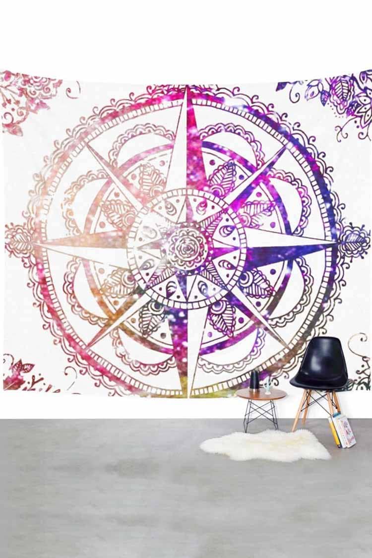 Light Up The Star Rectangle Tapestry