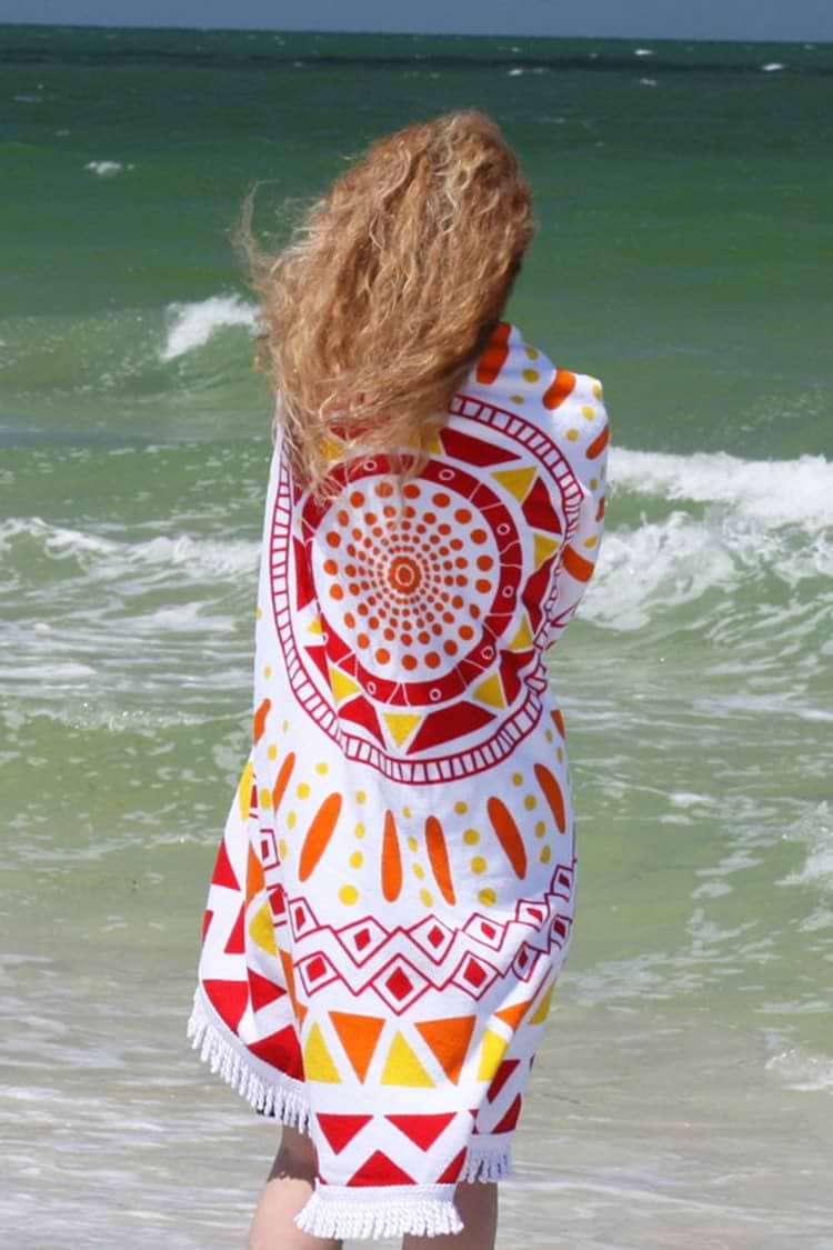 Pain Behind Beauty Beach Towel