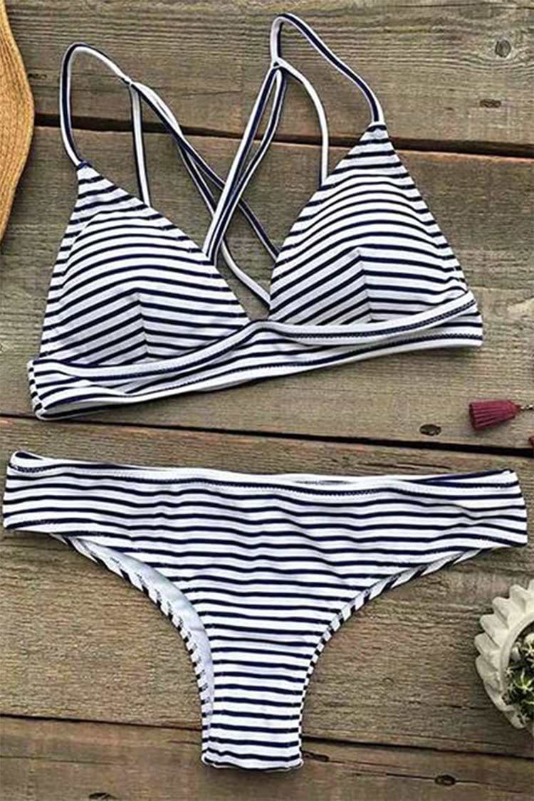 Hit Summer Stripe Bikini Set