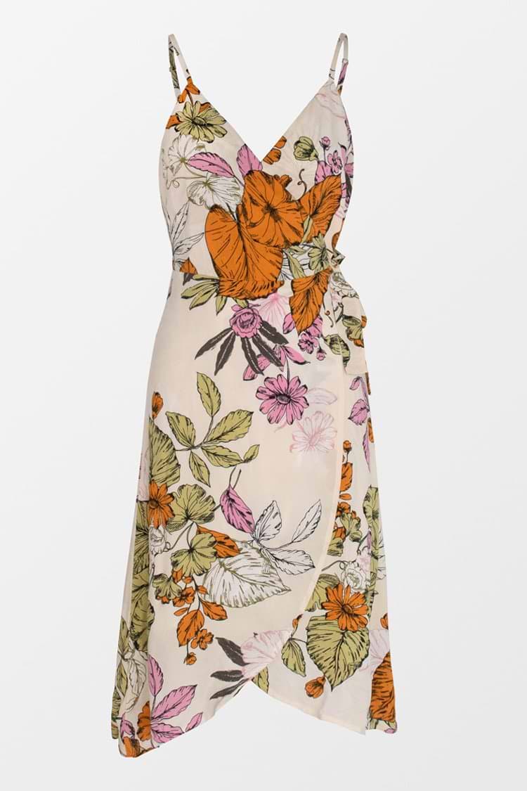 Sylvia Floral Wrap Dress