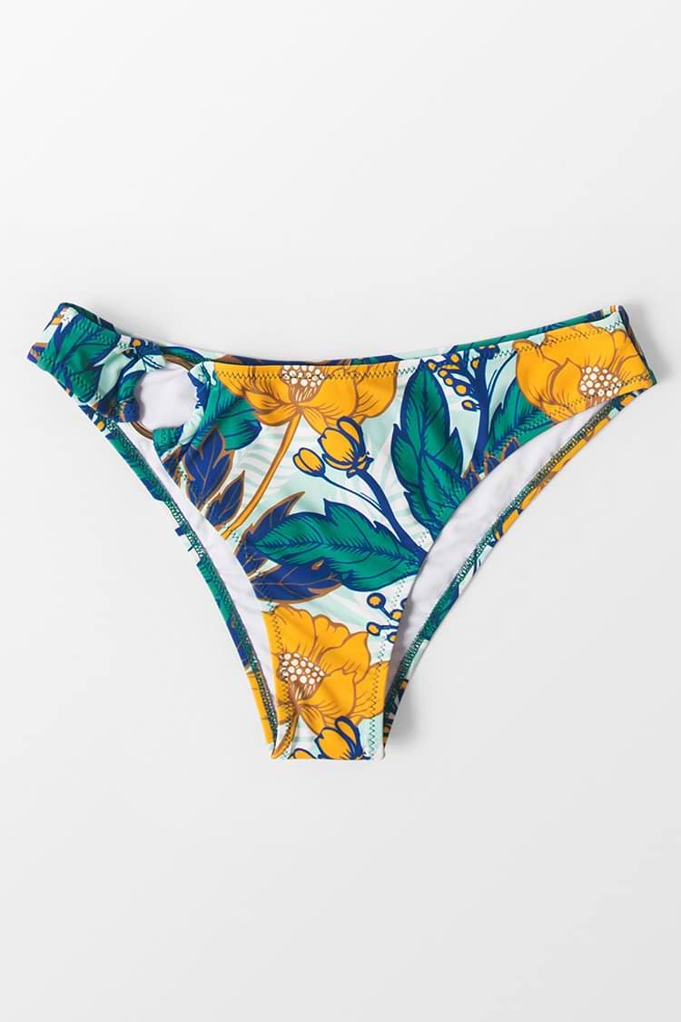 Sonntagmorgen Bikini-Hose mit Blumen-Muster