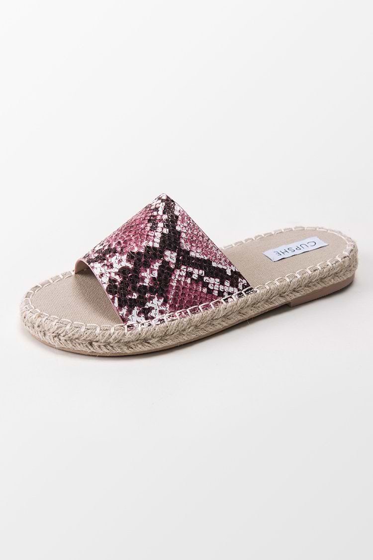 Raspberry Sandalen mit Breitband