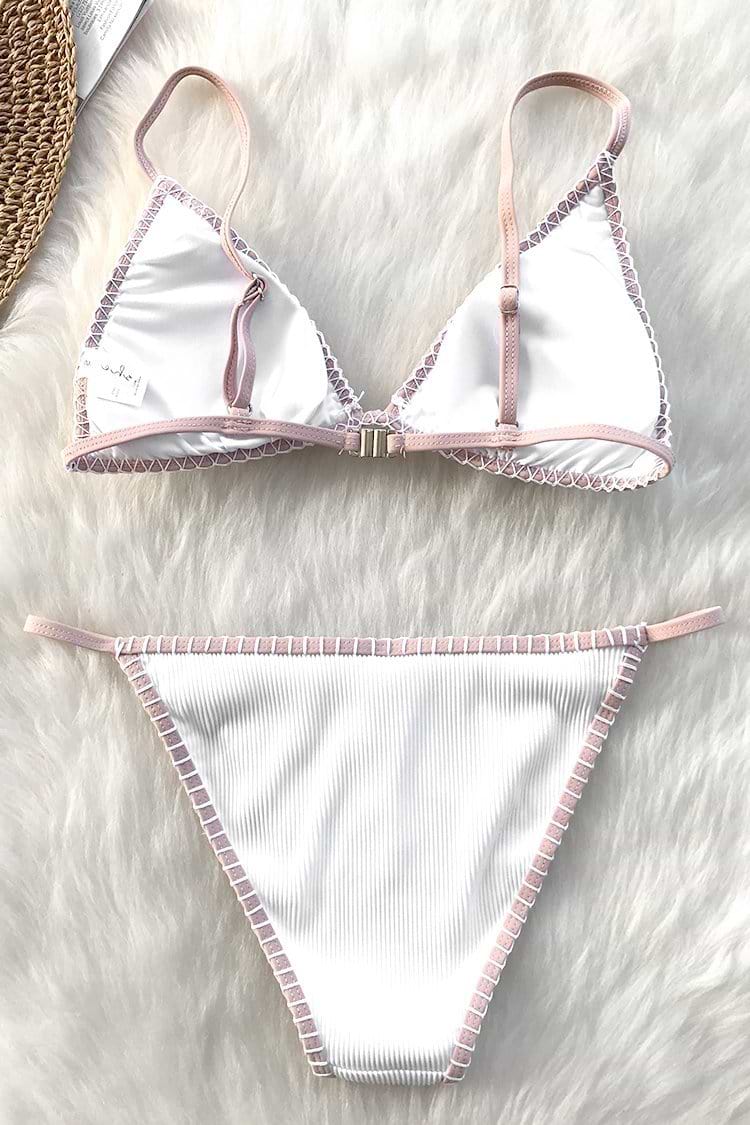 Bucht der Engel Häkelei Bikini-Set