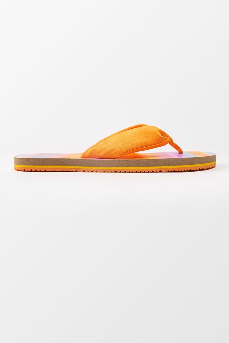 Tanga-Zehentrenner-Sandalen mit Ombrédruck