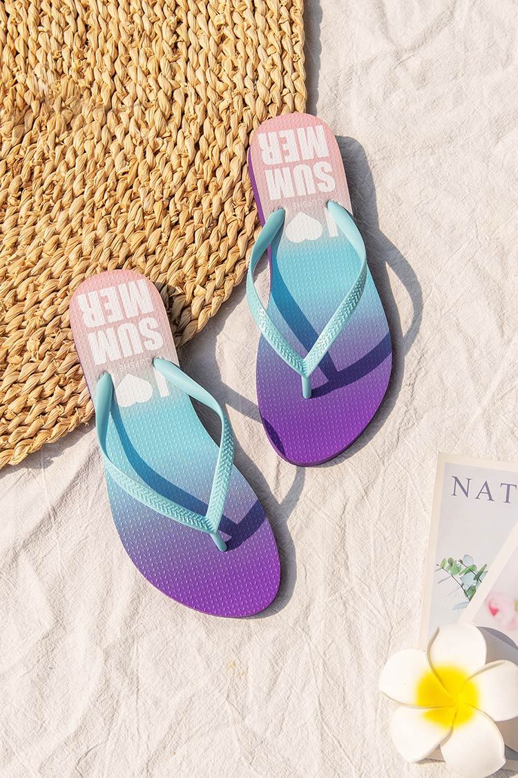 Tongs multicolore Summer Love