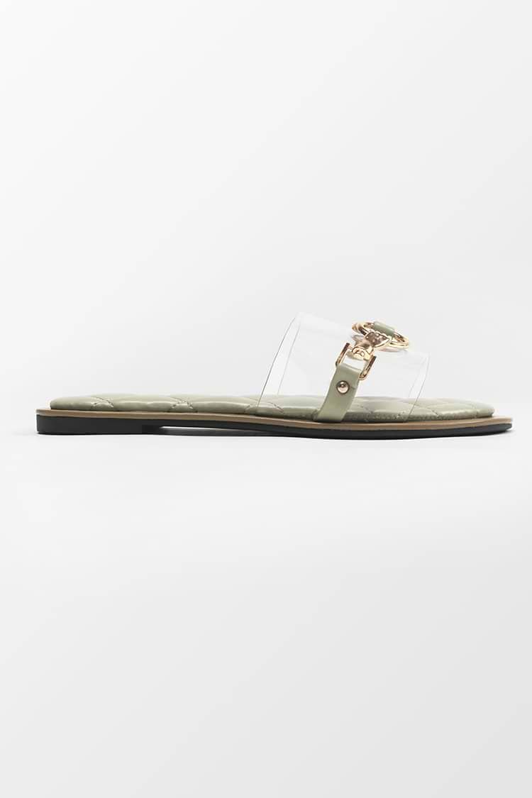 Luxuriöse Sandalen mit O-Ring