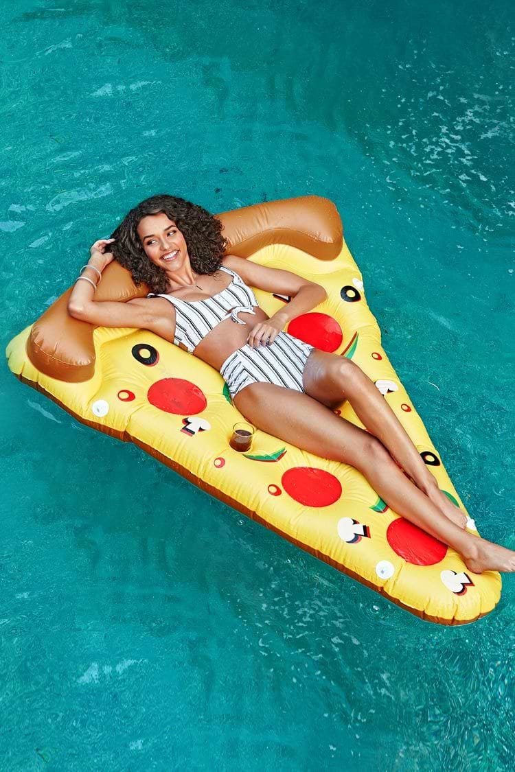 Flotteur de piscine en forme de Pizza