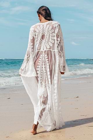 Pareo Femme Plage Grande Taille Robe Plage Robe De Plage Femme Courte Tunique Tenue Caftan De Plage Col En V Maillot De Bain Bikini Cover Up Kaftan Sortie Vetement De Plage Chemise