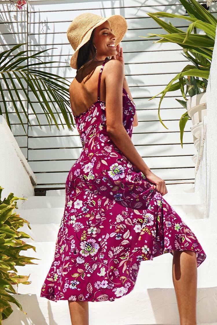 Maia Floral Slip Dress