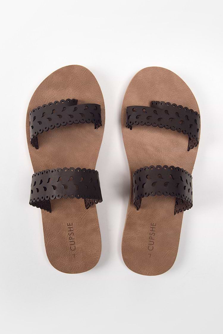 Tempe Hollow Out Slide Sandals