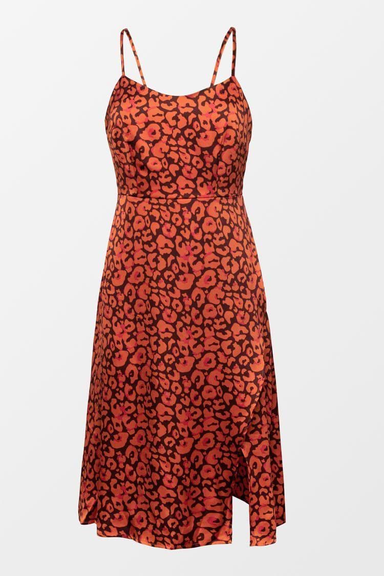 Camryn Lace Up Back Slip Dress