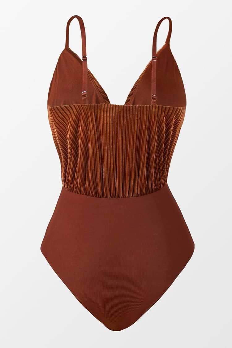 Everleigh Ruched Adjustable Straps Bodysuit