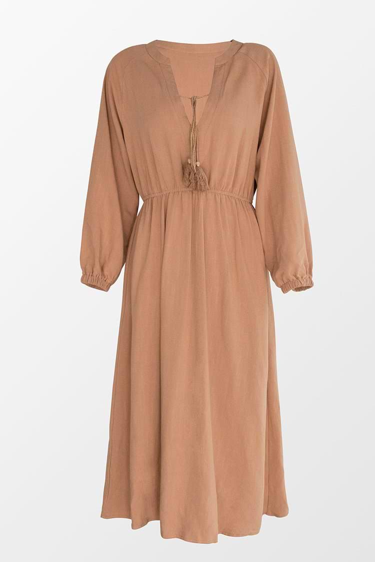 Ruby V-neck Midi Dress