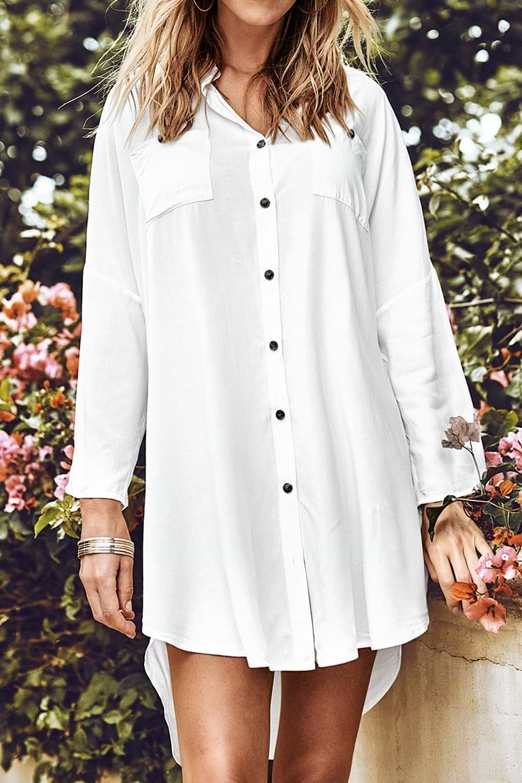 White Shirt Dress