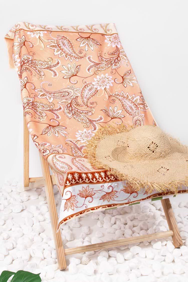Keepsake Paisley Beach Blanket