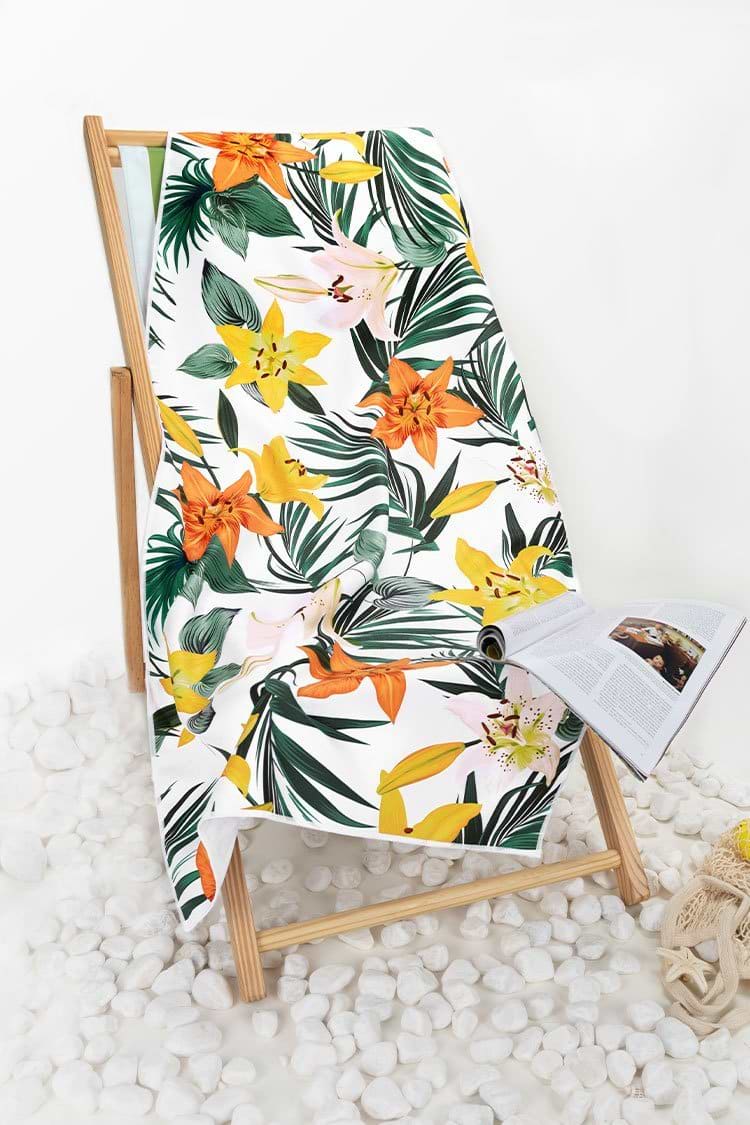 Guanacaste Floral Beach Blanket
