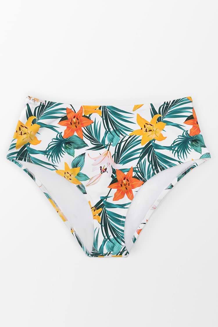 Anya Floral Plus Size Bikini Bottom
