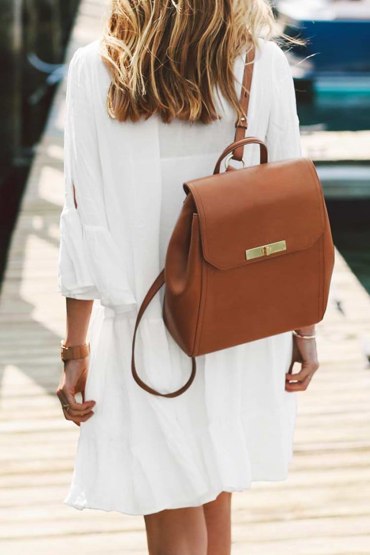 White Cold Shoulder Tiered Cover Up