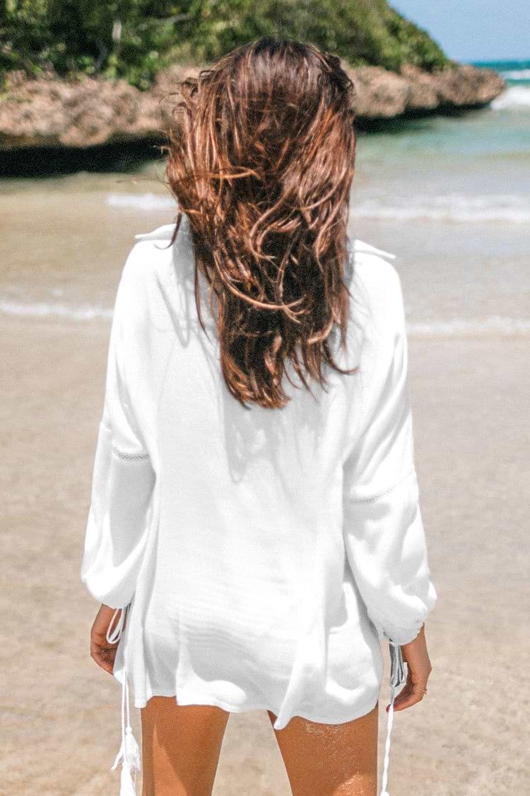White Tunic Cover Up