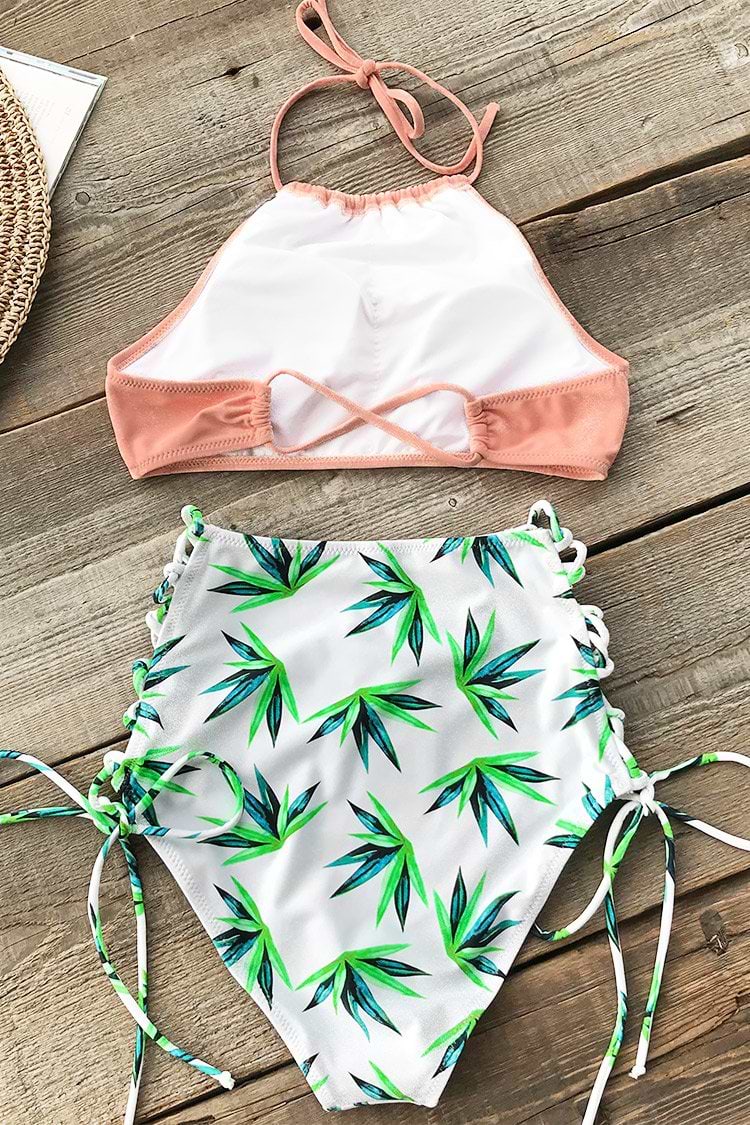 Fresh Breeze Lace-Up Bikini