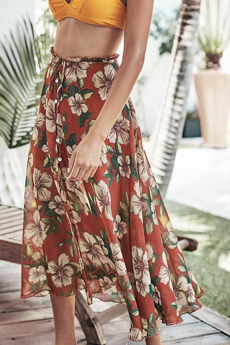 Magnolia Maxi Skirt