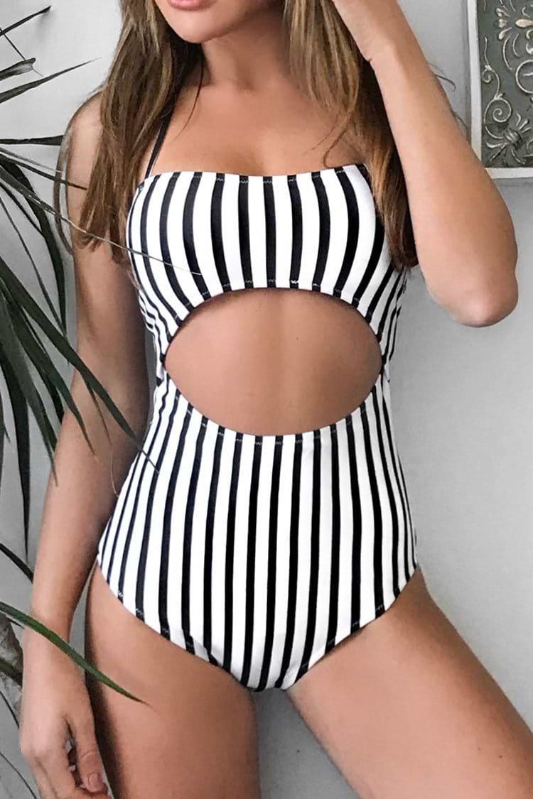 Eternal Summer Stripe One-piece Swimsuit