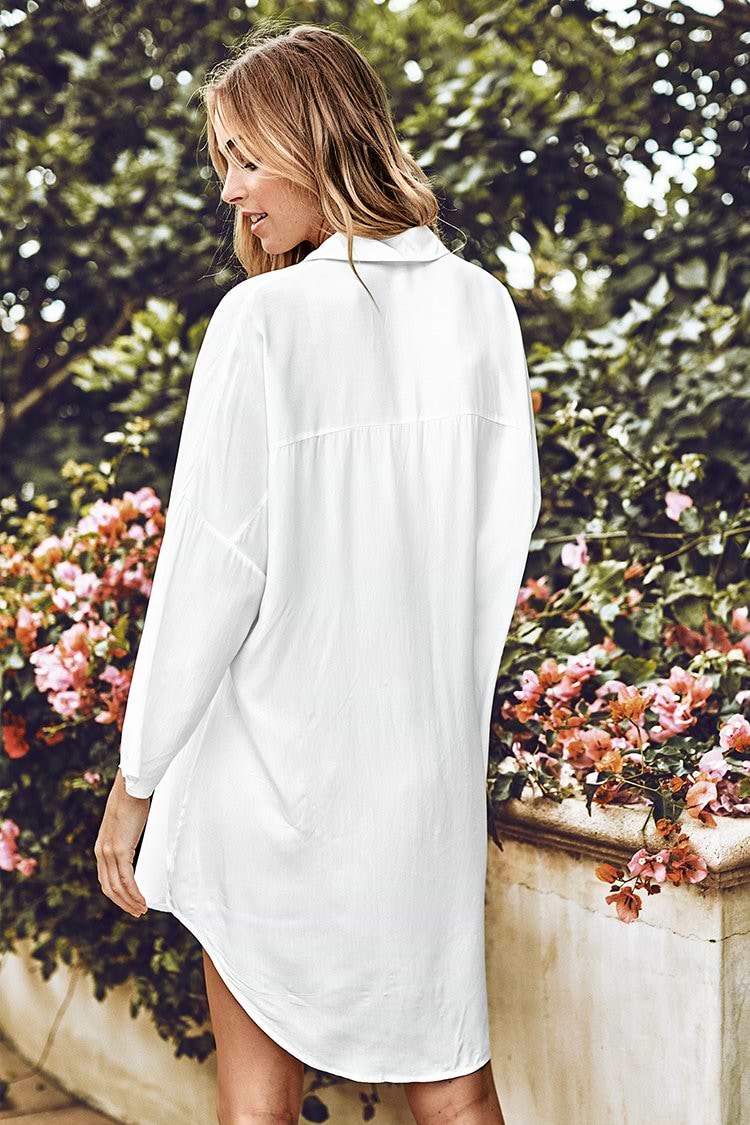 White Shirt Dress