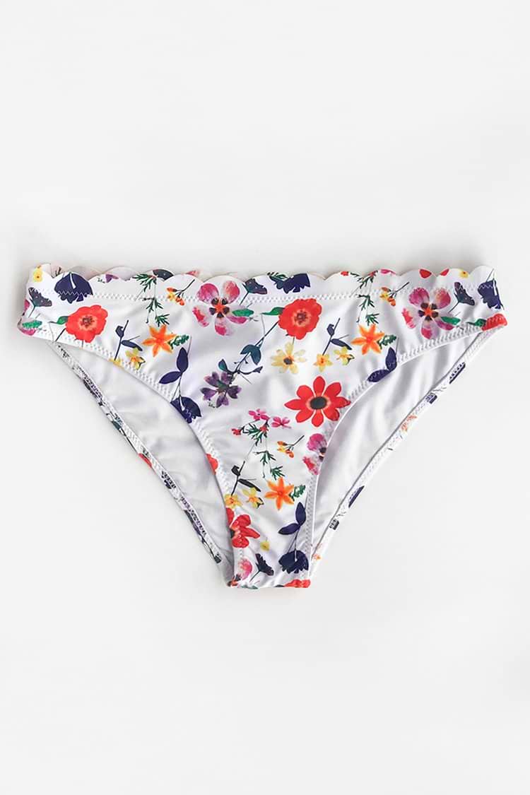 Sunny Girl Print Bikini Bottom