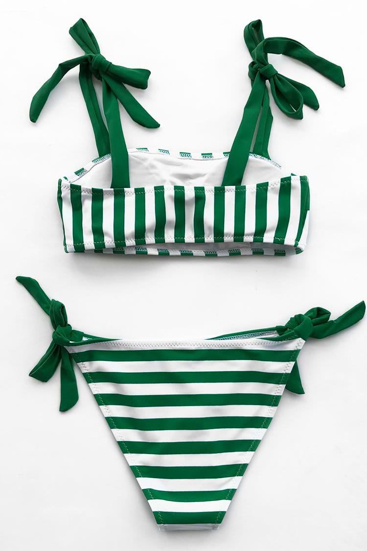 Express Your Joy Stripe Bikini Set