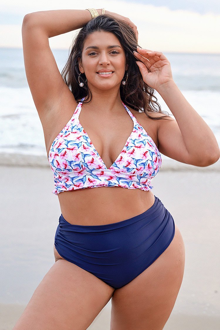 Sun Coast Halter Plus Size Bikini