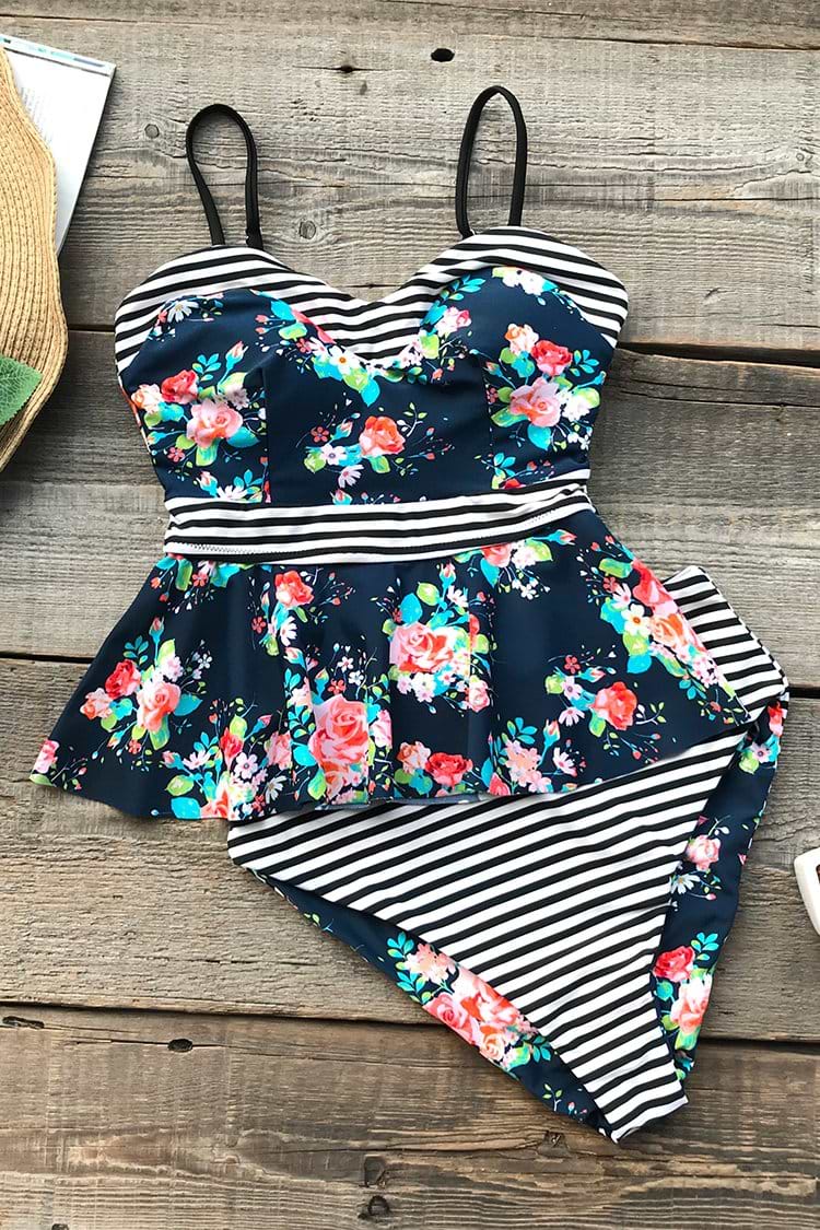 Garden Explorer Print Bikini Set