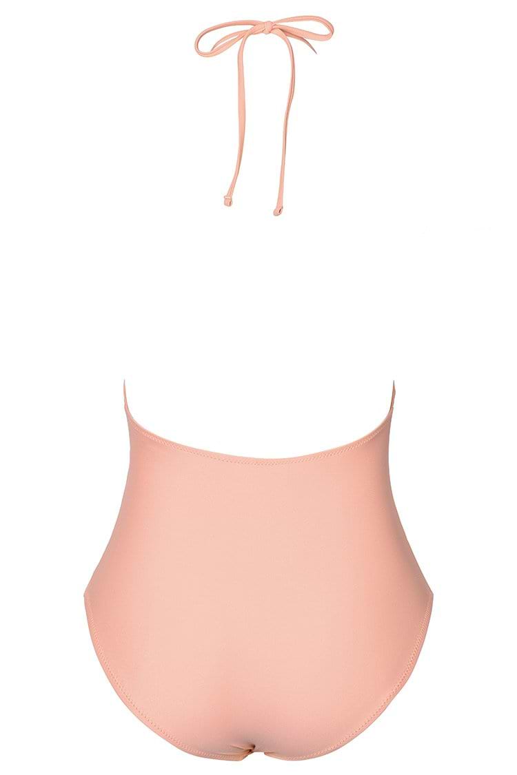 Gone With the Wind Solid One-piece Swimsuit