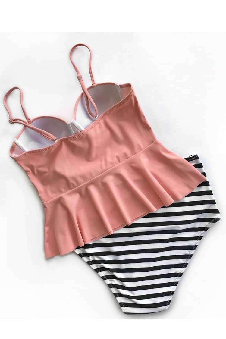 Bottomless Sea Falbala Bikini Set