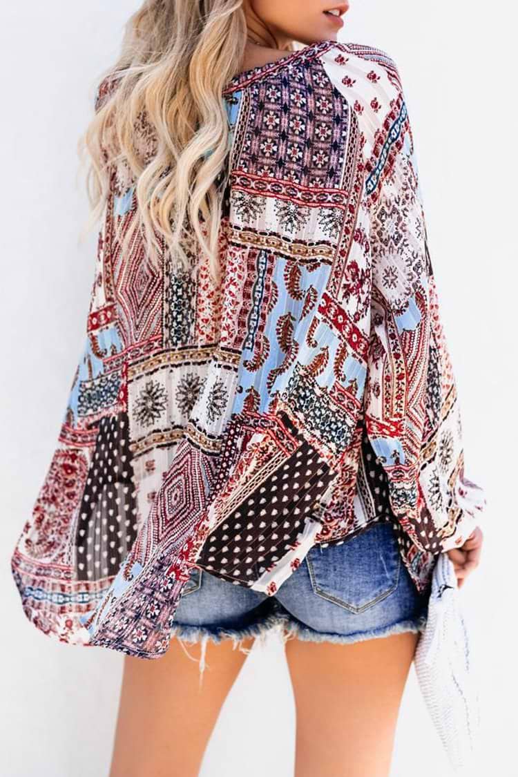 Bohemian Print Top