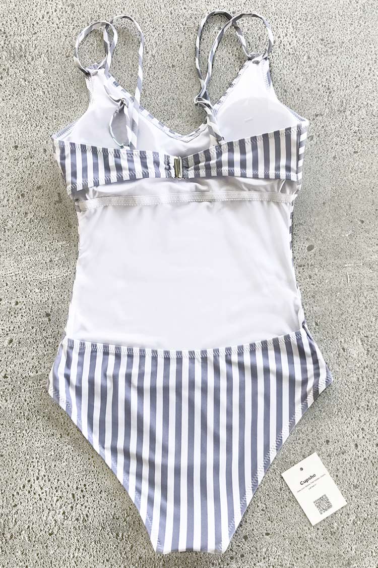 All about Stripe One-piece Swimsuit