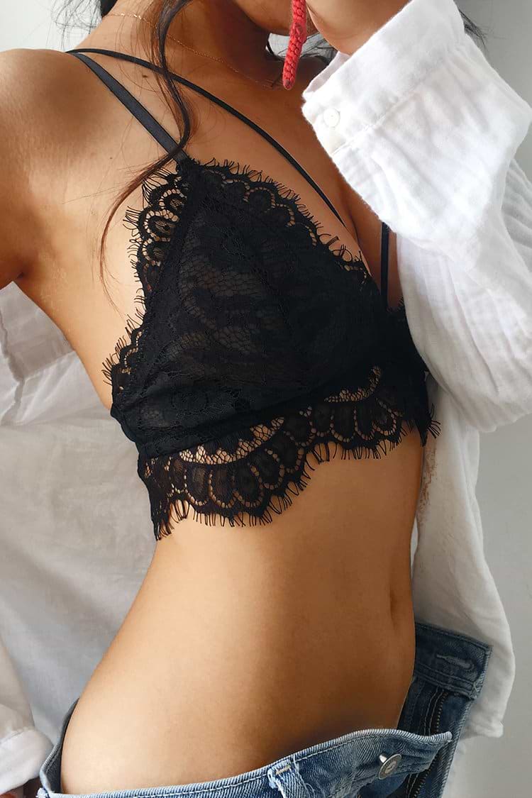 Black Lace Bralette