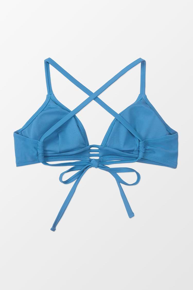 Bikini-Oberteil mit überkreuztem Rücken zum Binden