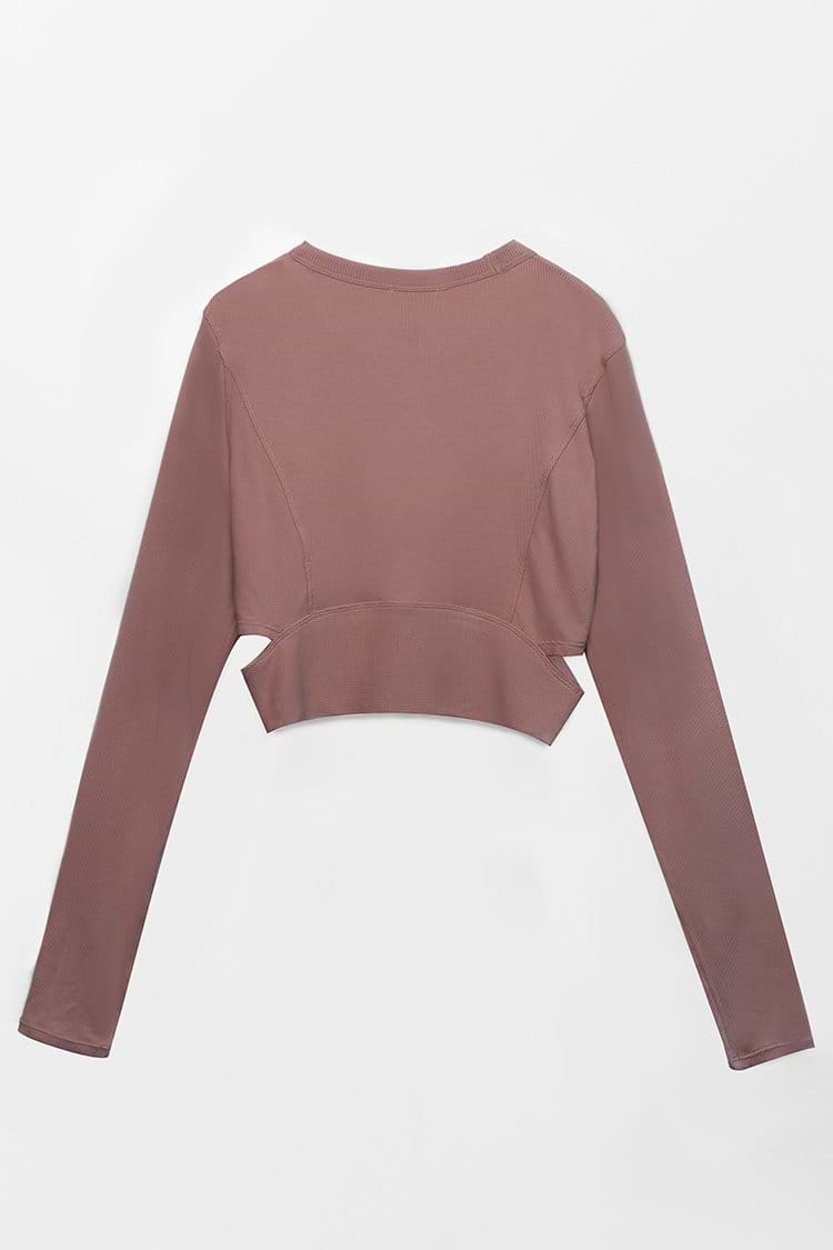 Sweatshirt mit seitlichem Cut-out