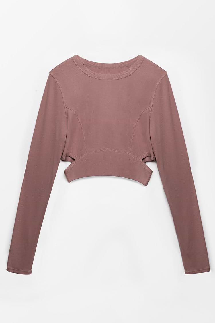 Sweatshirt mit seitlichem Cut-out
