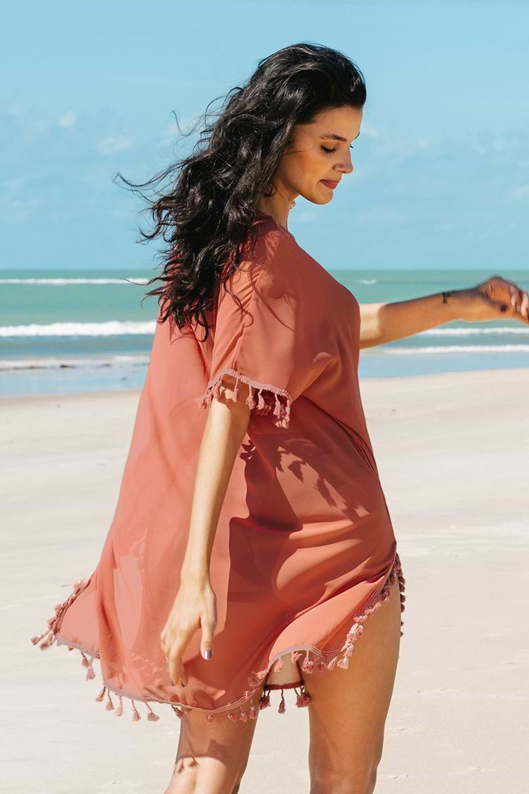 Cover up fendu avec des glands