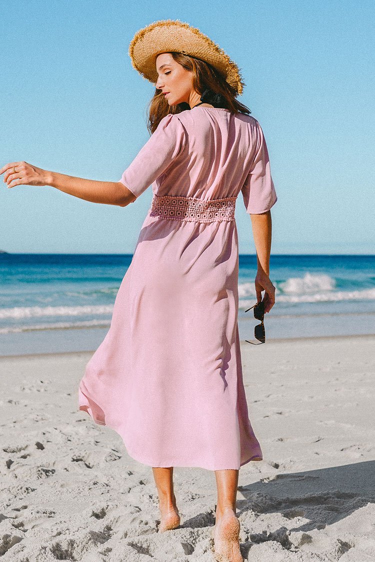 Gehäkeltes tailliertes Cover Up